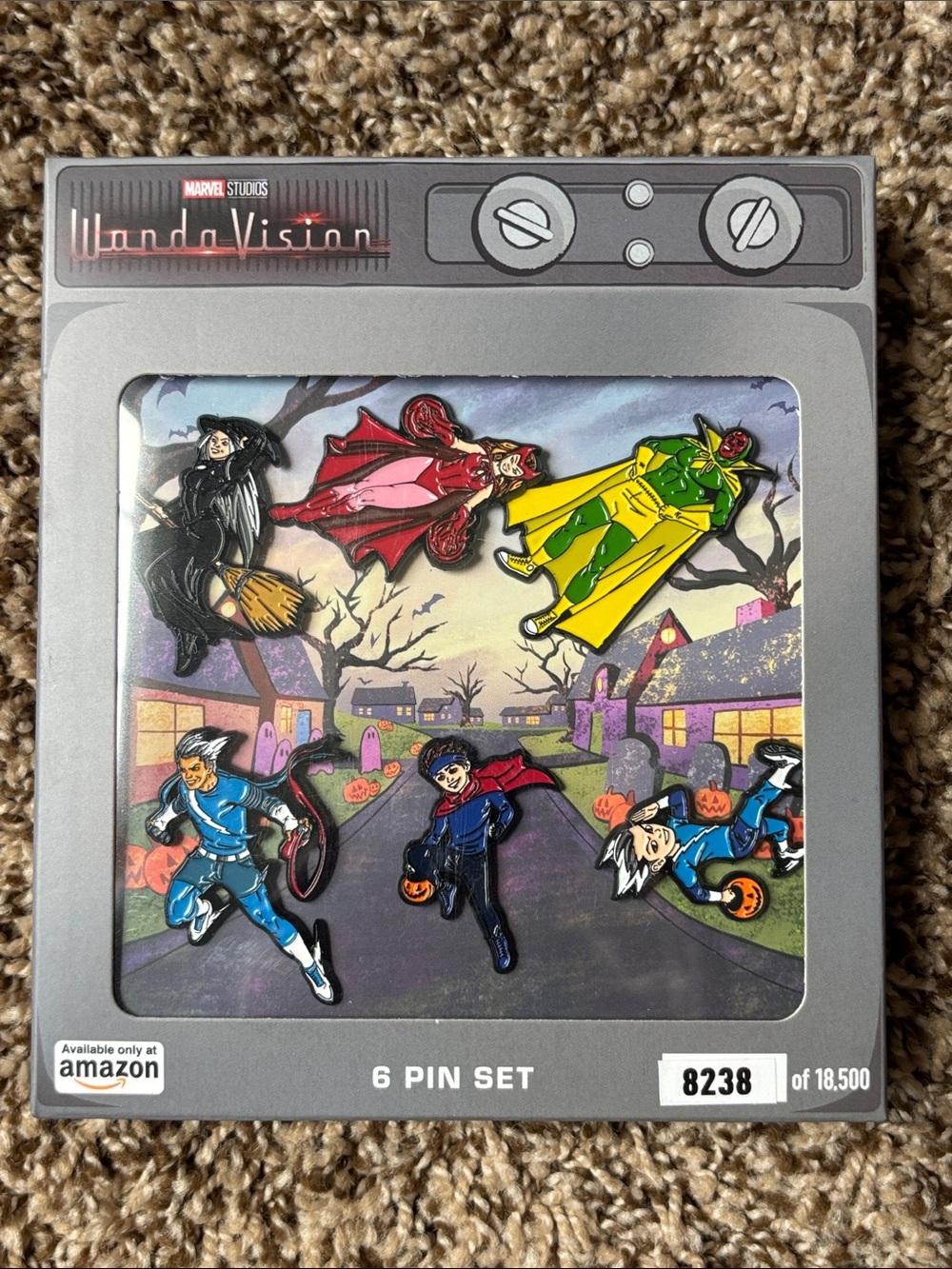 MARVEL Wanda Vision Collector 6 Pin Set
